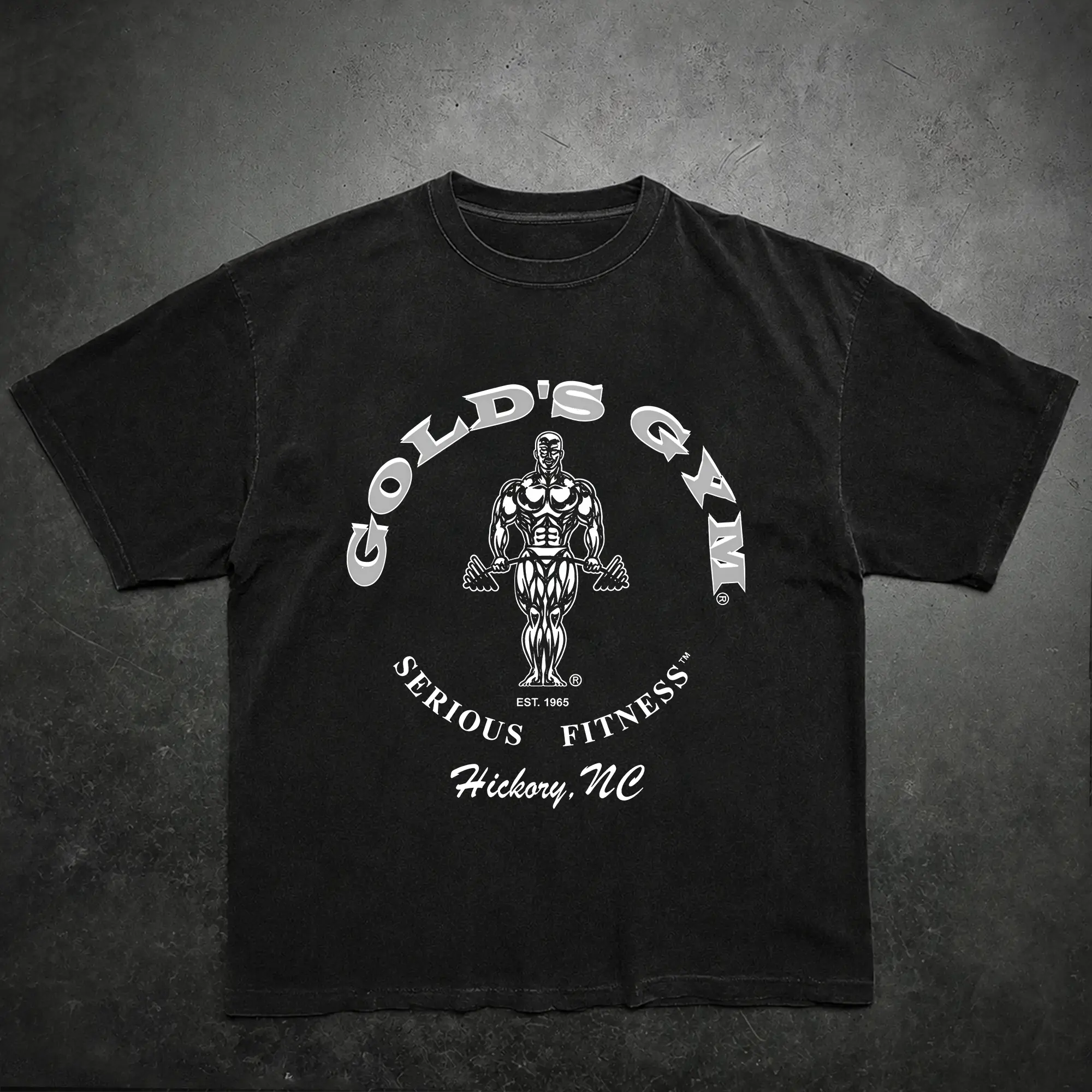 Gold's Gym Serious Fitness Shirt, Workout Wear, Gym Shirt, Men's Gym Top, Lifting Essentials, Traning Outfit, Gym Apparel For Men