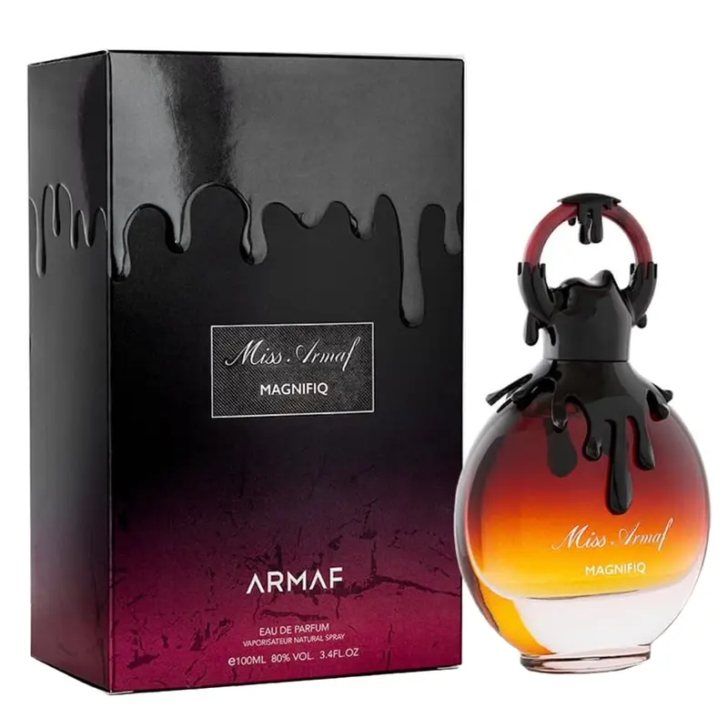 Miss Armaf MAGNIFIQ Eau de Parfum Spray, 3.4 Oz Single Item Perfumes for Women with Bright Citrus, Floral Fragrances & Rose & Ylang Bloom Notes