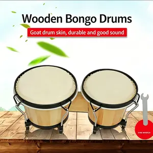 Bango drum percussion instrument for Konka drum, early education music teaching tool, African drum, hand drum