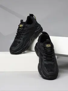 Men's Fashionable Lace Up Low Top Sneakers, Casual Comfortable Sports Outdoor Running Shoes, Athletic Shoes, Trendy All-match Sneakers for Daily Wear, Breathable Running Sneakers