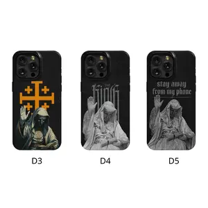 Retro Baldwin IV "The Leper King" Cover Shockproof Rugged Dual Layer Soft TPU Bumper & PC Hard Shell for Samsung S21-S26 Plus Ultra Fe & iPhone 7-17 Pro Max Plus Air Mini