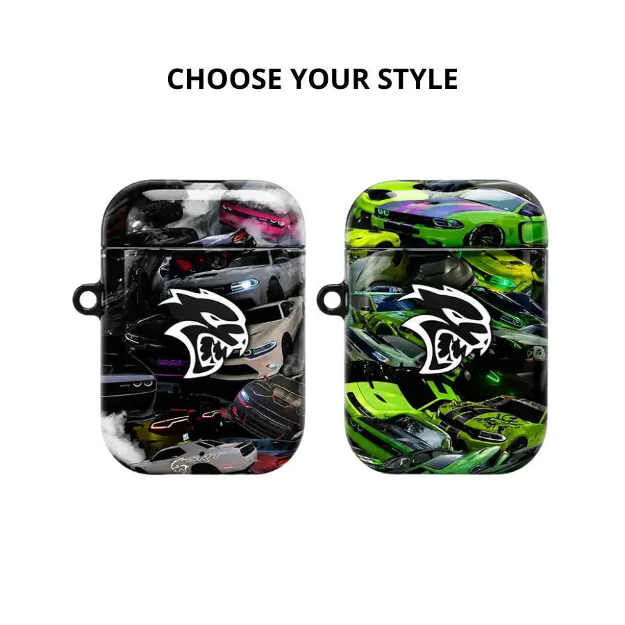 Performance Muscle Car AirPods Case, Street Speed Protective Cover For AirPods Gen 1 2 3 4 Pro 1 2