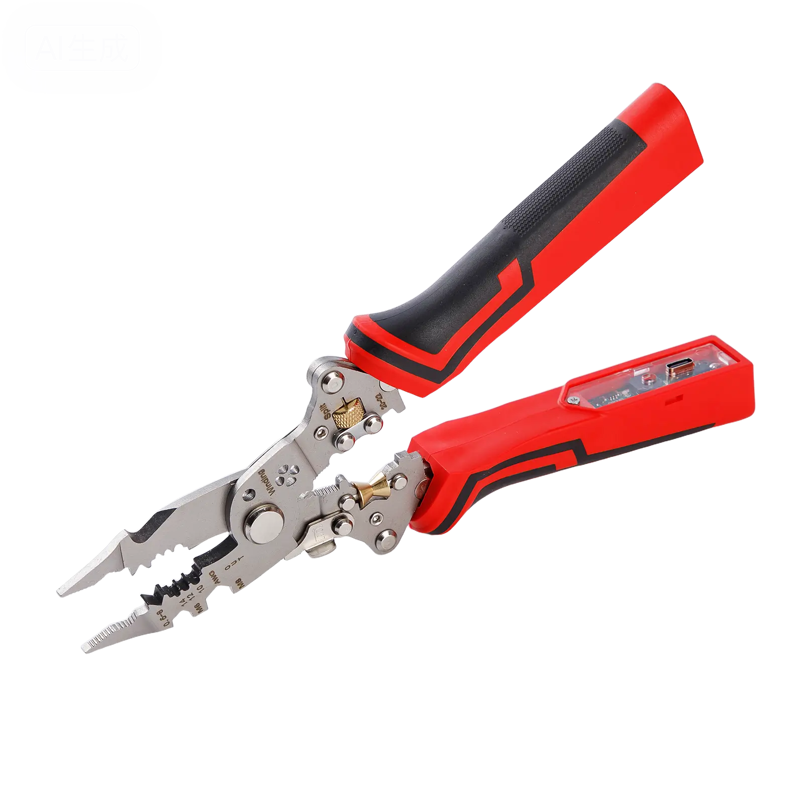 No voltage testing function,Red+Black