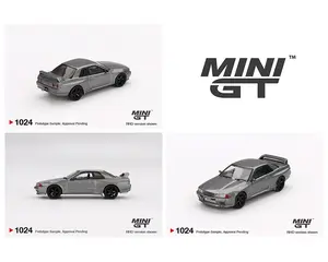 MINI GT 1/64 Nissan Skyline GT-R (NISMO BNR32 CRS Version) – Dark Metal Gray