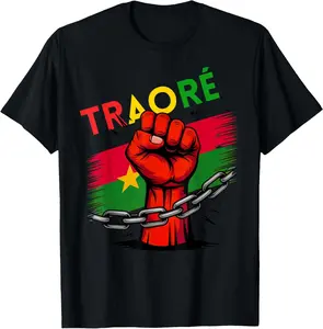 Burkina Faso Ibrahim Traoré Shirt Thomas Sankara Traore T-Shirt LN5