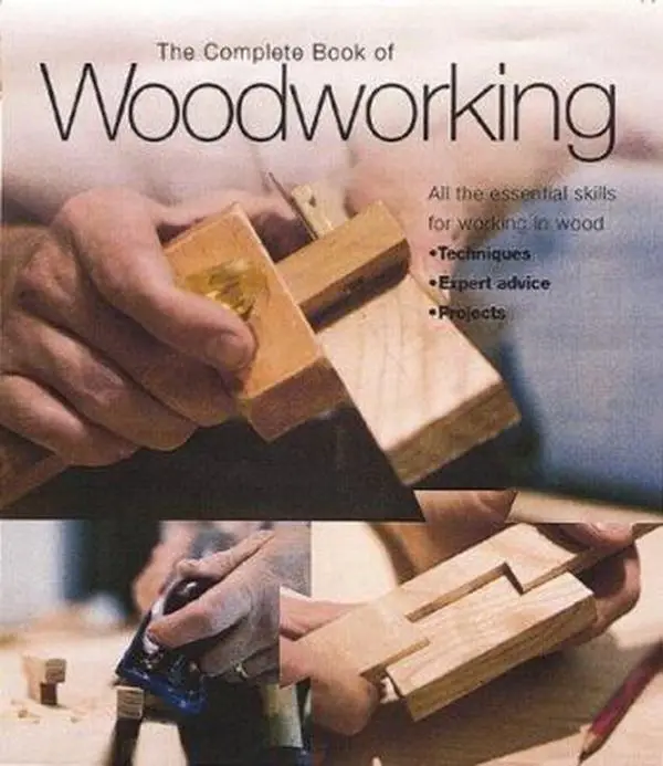 USED Book - The Complete Book of Woodworking by Declan O'Donoghue (Hardcover) - english