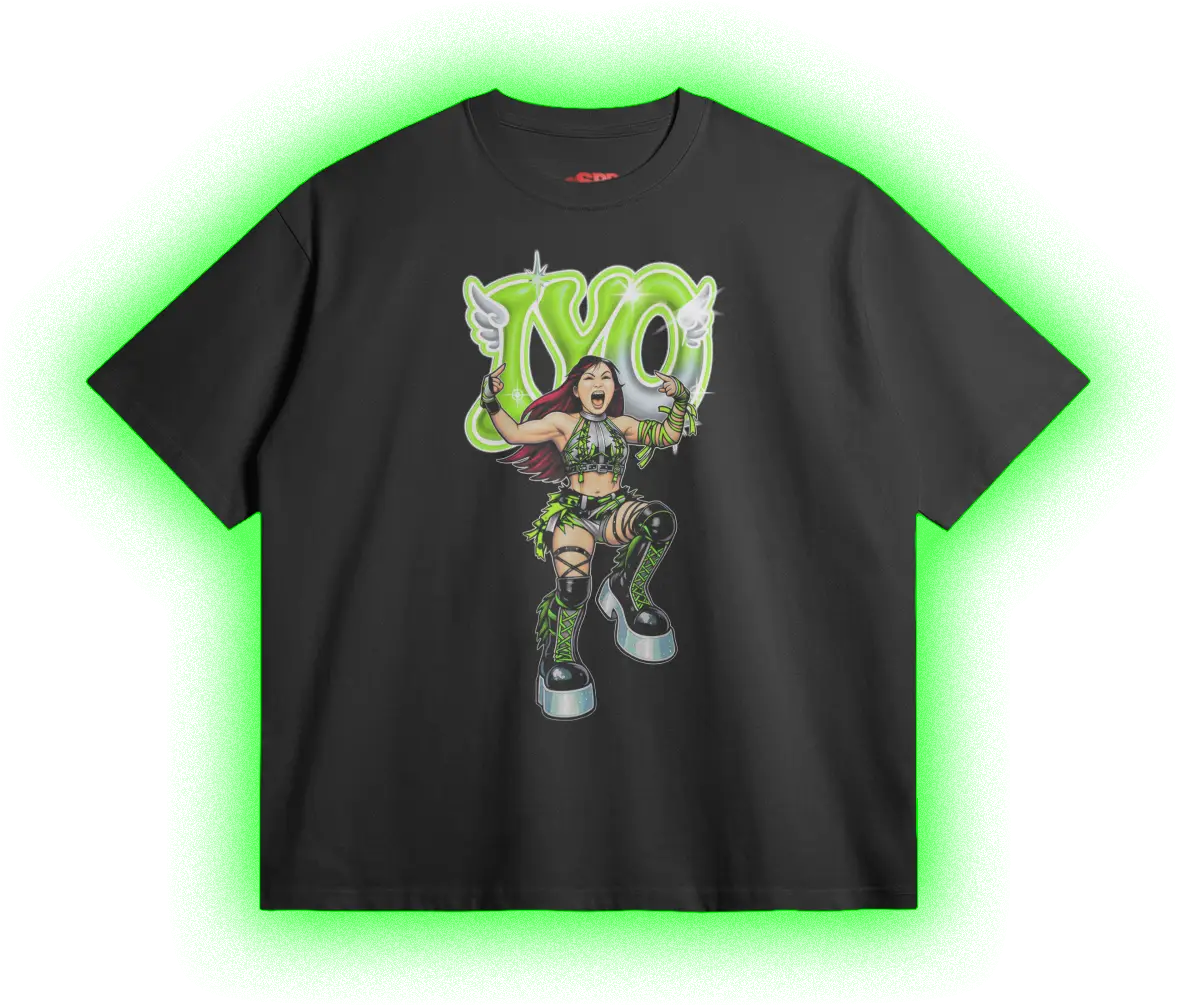 IYO SKY Y2K Heavyweight Oversized Graphic T-Shirt