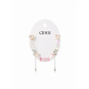 Cider 7 PAIRS BUTTERFLY STUD EARRINGS SET