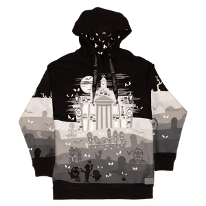 The Haunted Mansion Graveyard Glow Unisex Hoodie