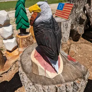 Hand Carved Eagle