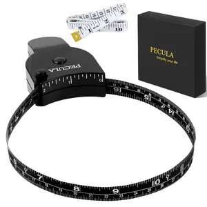 60 inch Black Body Measuring Tape with Lock Pin and Push Button Retract