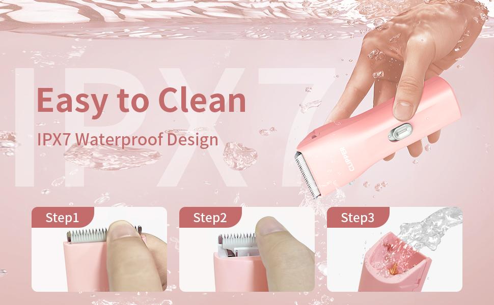 Pet Clippers, Dog Hair Grooming Low Noise, Rechargeable Cordless Cat Shaver with Ceramic Blade,Portable Pet Hair Trimmer for Matted & Long Hair