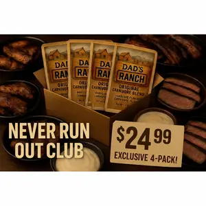 Never Run Out Club - Dad's Ranch 4-Pack (Subscription)