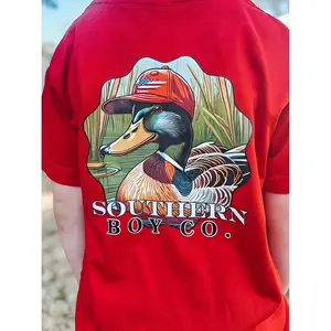 Youth And Adult Patriotic Mallard Short Sleeve Boys Shirt, Vintage Southern boy, Natural Country Boy T-shirt Southern Graphic Tee, Trending tee, kids clothing, birthday gift, Family shirt, summer outfit, gift for boy and girl, vacation outfit, funny shirt