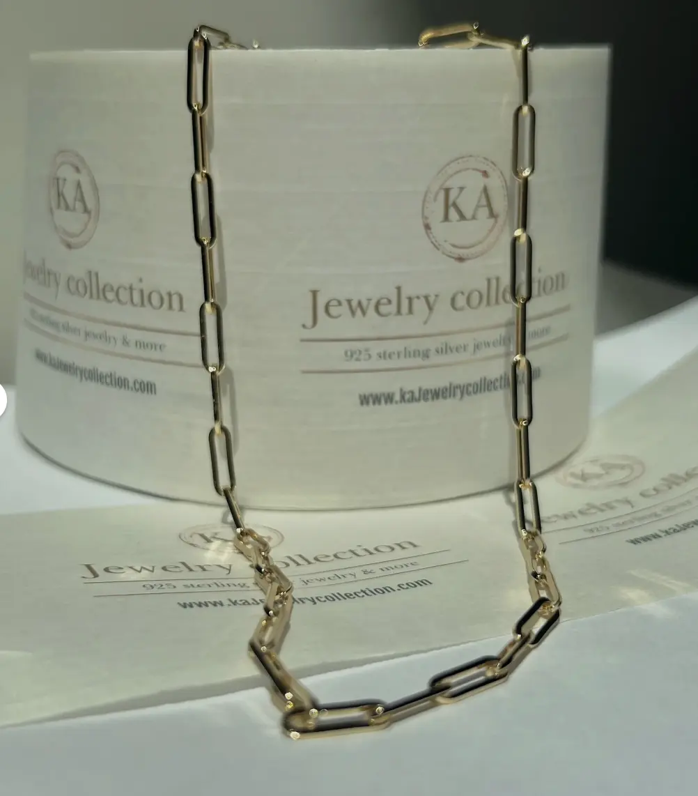 Paper Clip Necklace
