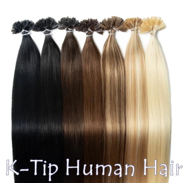 Capsule K Tip V Tip Fusion Keratin Human Hair Extensions, Brazilian Nail Hair 50pcs 30g 12-28 Inch, Silky Straight Natural Remy Hair, Invisible Pre-Bonded No Tangle No Shedding, Thick Soft Long-Lasting for Women Daily Party Salon Use
