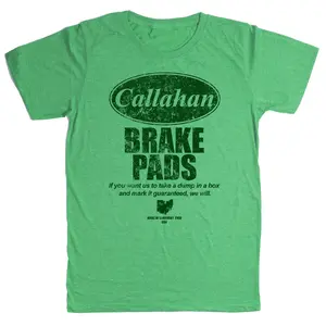 Tommy Boy Chris Farley Big Tom Callahan Auto Parts Brake Pads Automotive Repair Plant Sandusky Ohio Chris Farley David Spade Black Sheep Beverly Hills Ninja Salesman Sales Herlihy Boy Matt Foley Van Down By The River 90s SNL Cast Movie Tee T Shirt