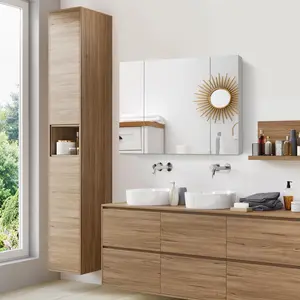 LED Medicine Cabinet Wall-Mounted Bathroom Vanity Mirror Organizer with Dimmer Touch Switch USB Charged White 6500K LED Light 35.5" L x 6" W x 29.5" H