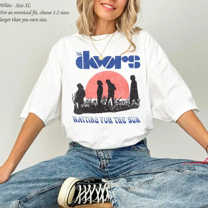 t shirt the doors - TikTok Shop