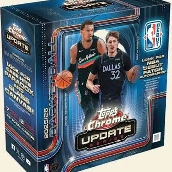 2025/2026 topps chrome update mega box