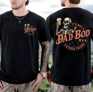 It's Not A Dad Bod Its Father Figure 2 Sided Shirt, Funny Skeleton Dad Bod Shirt, Funny Dad Shirt, Cool Dads Club, Father's Day Shirt, Humorous Shirt, Best Dad Ever, Dad Jokes Shirt, Gift For Dad Unisex Graphic Tee Full Colors