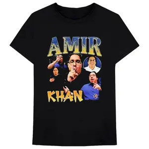 John Fanta Amir Khan Retro Vintage T-Shirt, Gift for Woman and Man, Casual Unisex T-shirt, Fashion Cotton, Full Colors, Full Sizes, For Men, For Women