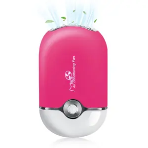 Eyelash Fan Lash Dryer USB Rechargeable Mini Portable Handheld Air Conditioning Blower for Eyelash Extensions Durable Plastic with Type-C Interface and T-Bracket
