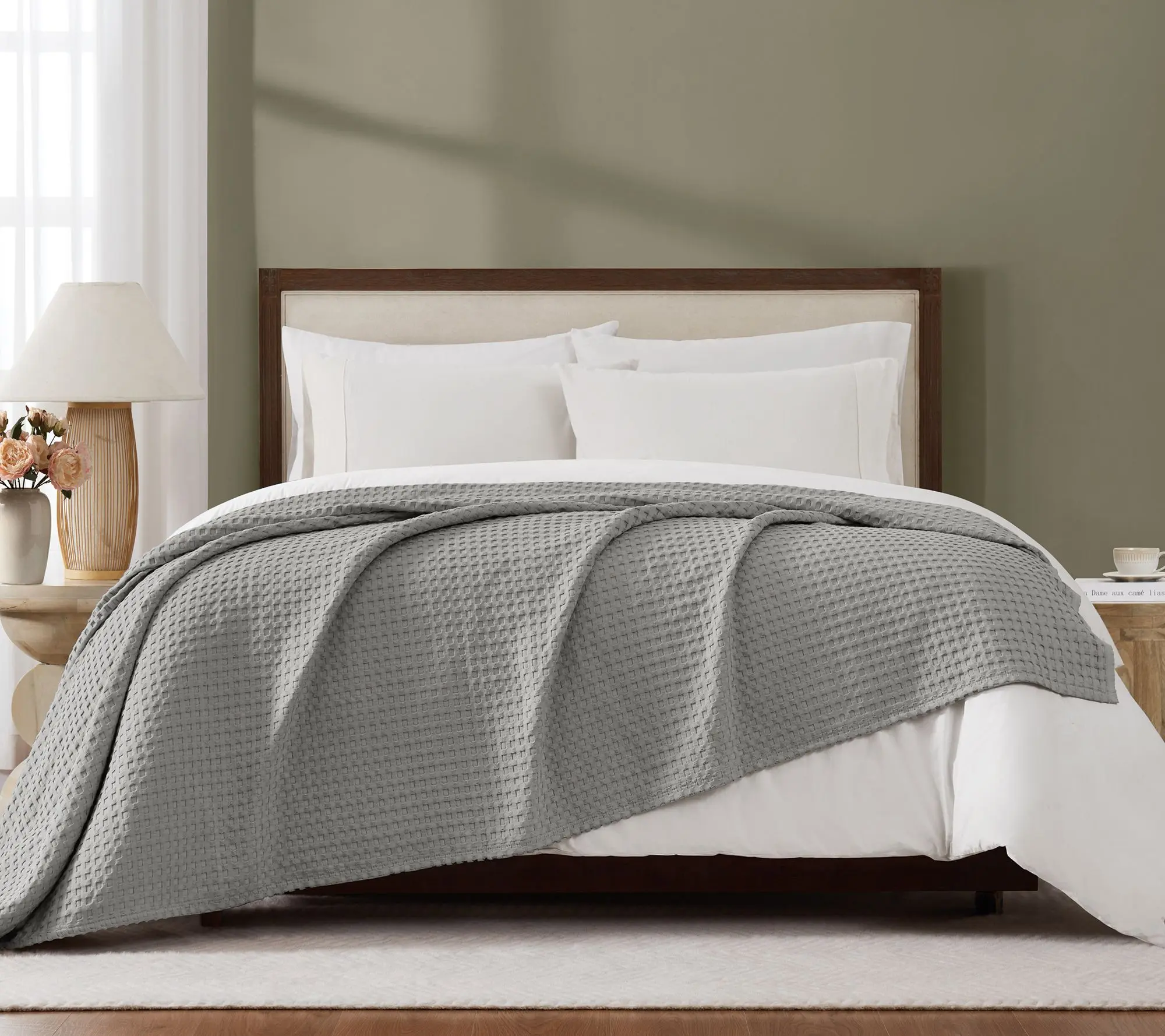 Brooklyn Loom Cotton Waffle Full/Queen Blanket Brooklyn Loom Cotton Waffle Full/Queen Blanket
