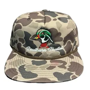 Brown Southern Skullet Hat