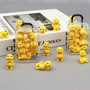 Mini Cartoon Little Milk Dragon Glow Toy Doll Ornaments Desktop Car To Send Complete Sets Of Cute Ornaments