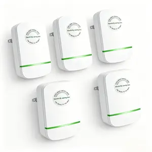 Plug-In Power Box with US Plug 2026 Updated Design 90-250V Input Safe Durable Fire-Proof Shell Leakage Protection Easy Use for Home Appliances Multi-Functional Compatibility