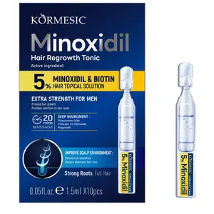 5% Minoxidil Hair Growth Serum for Thicker, Longer, and Healthier Hair & Scalp Nourishment