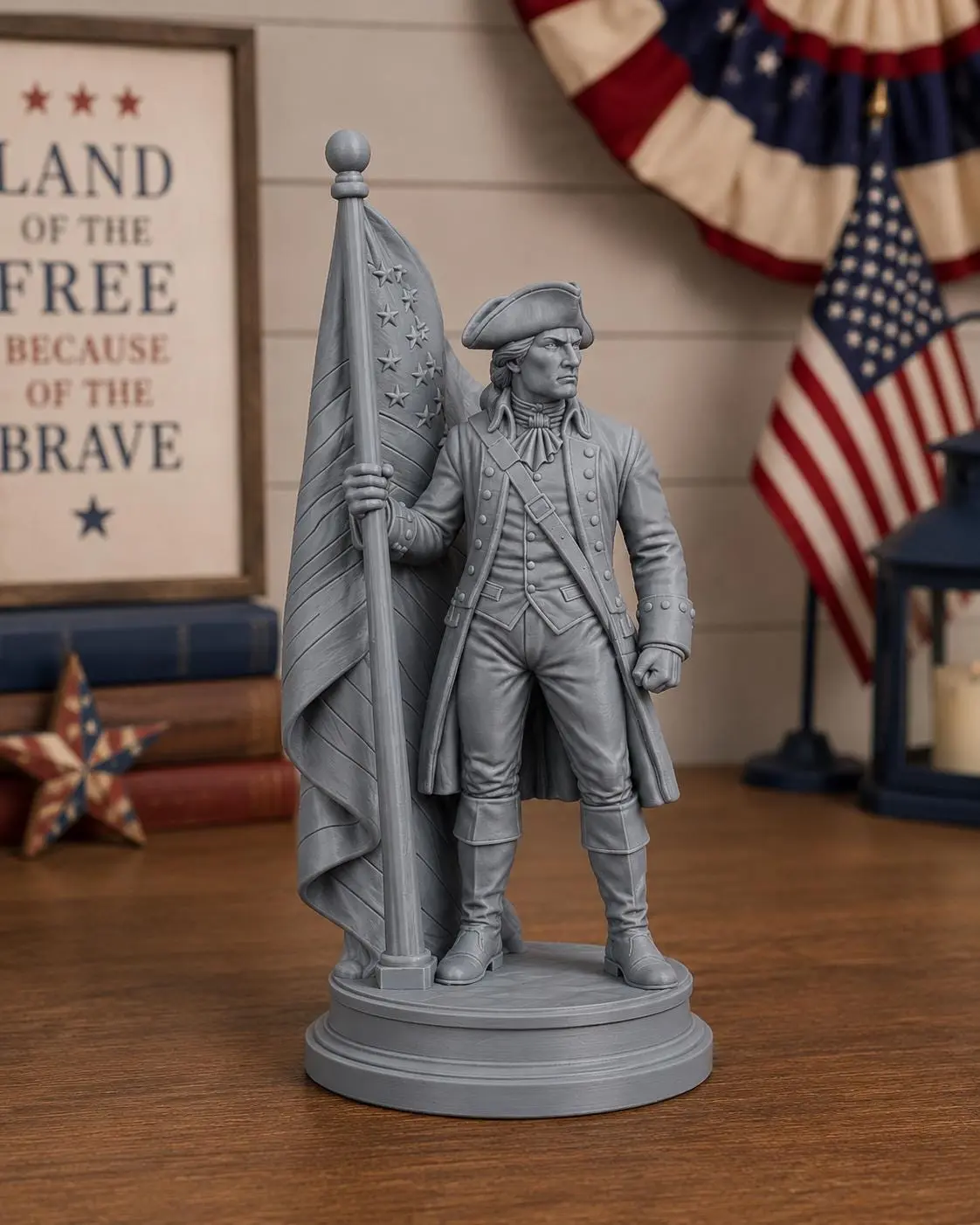 Revolutionary War Patriot Statue