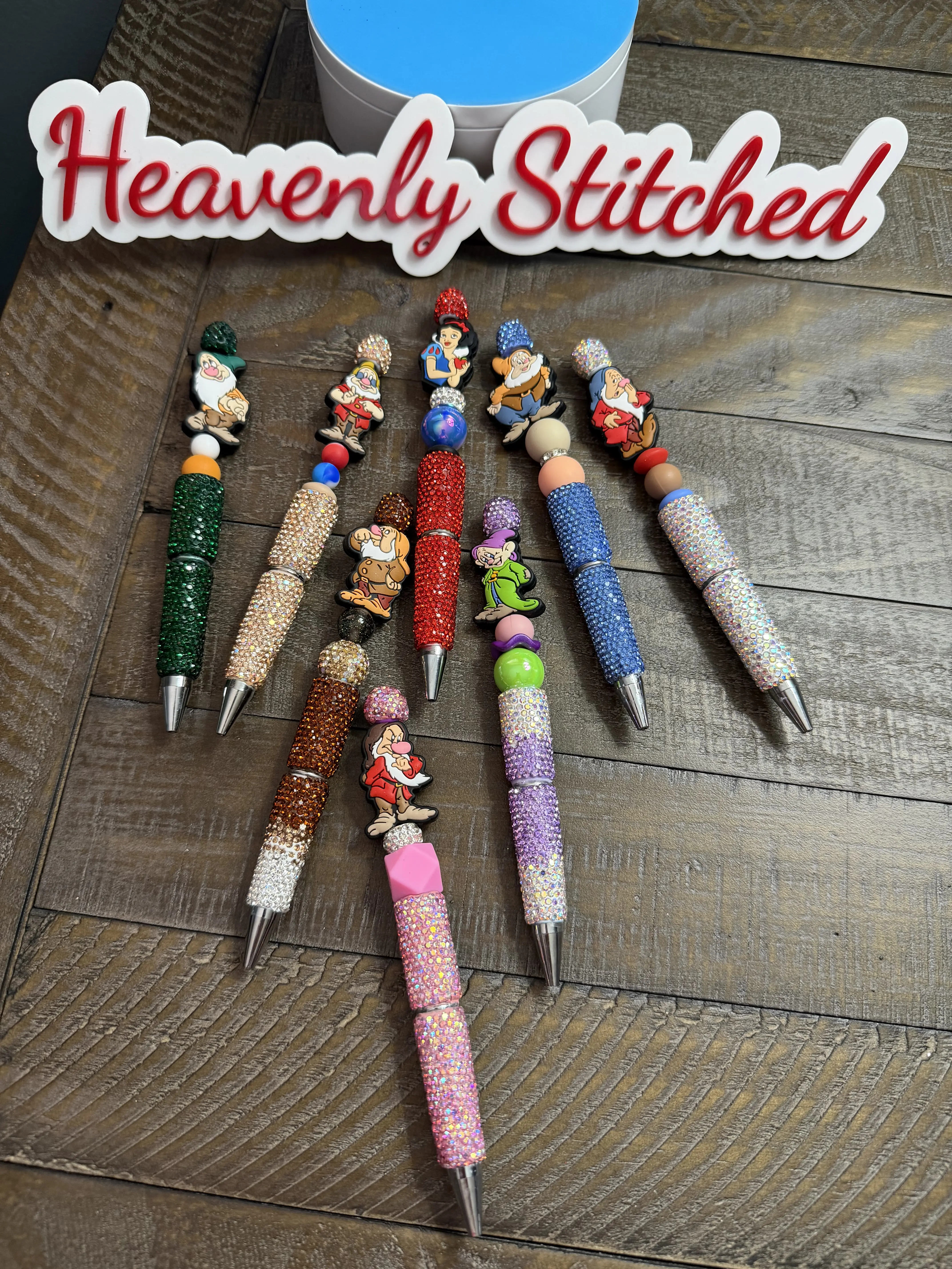Character Beaded Pens