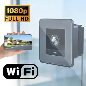 Window Camera 1080P HD, 2.4&5GHz WiFi, IR Night Vision, Motion Detection, Two-Way Talk, Phone App Alerts, 24/7 Recording, Easy Installation for Home Security