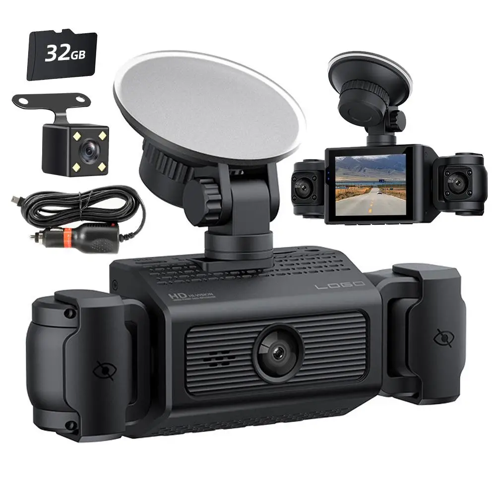 Car DVR Camera, Car Parking Monitoring HD Night-Vision Car DVR Camera, Car Video Surveillance with 32GB SD Card, Car Electronics, Dashcam, Dashcam Veh