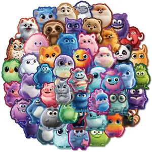 50pcs Cute and Creative Graffiti Stickers for Various Plush Toys, Suitable for Designs Based on Faith Such As Scrapbooks, Diaries, Laptops, Water Bottles, Cars, Etc., As Gifts with Positive Information