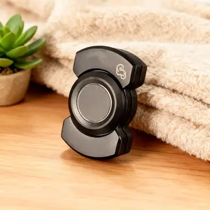 Multifunctional 3-in-1 Transforming Fidget Spinner, Portable Handheld Metal Stress Relief & Focus Toy for Adults with ADHD, Sensory Desk Slider for Home, Office & Outdoor Use