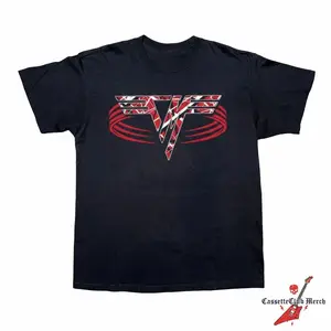 [SALE UP TO 30%] Van Halen Logo Unisex T-Shirt Classic Red T-shirt Size S-5XLUnisex Shirt Made Using 100% US Cotton, Design & Printed In The USA