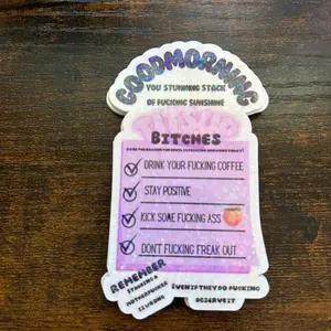 Good morning you….. sticker