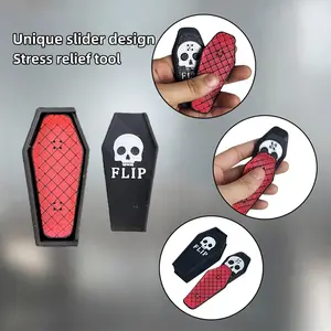 Sensory Pain Stim Fidget Toys for Adults & Teens, Anxiety and Stress Relief Items, 3D Printed Tactile Toy, Designed for Fun and Relaxation Stress Relief Fidgeting, fidget slider, sensory toys, fidget toys adults, anxiety relief item, Fidget Gadget