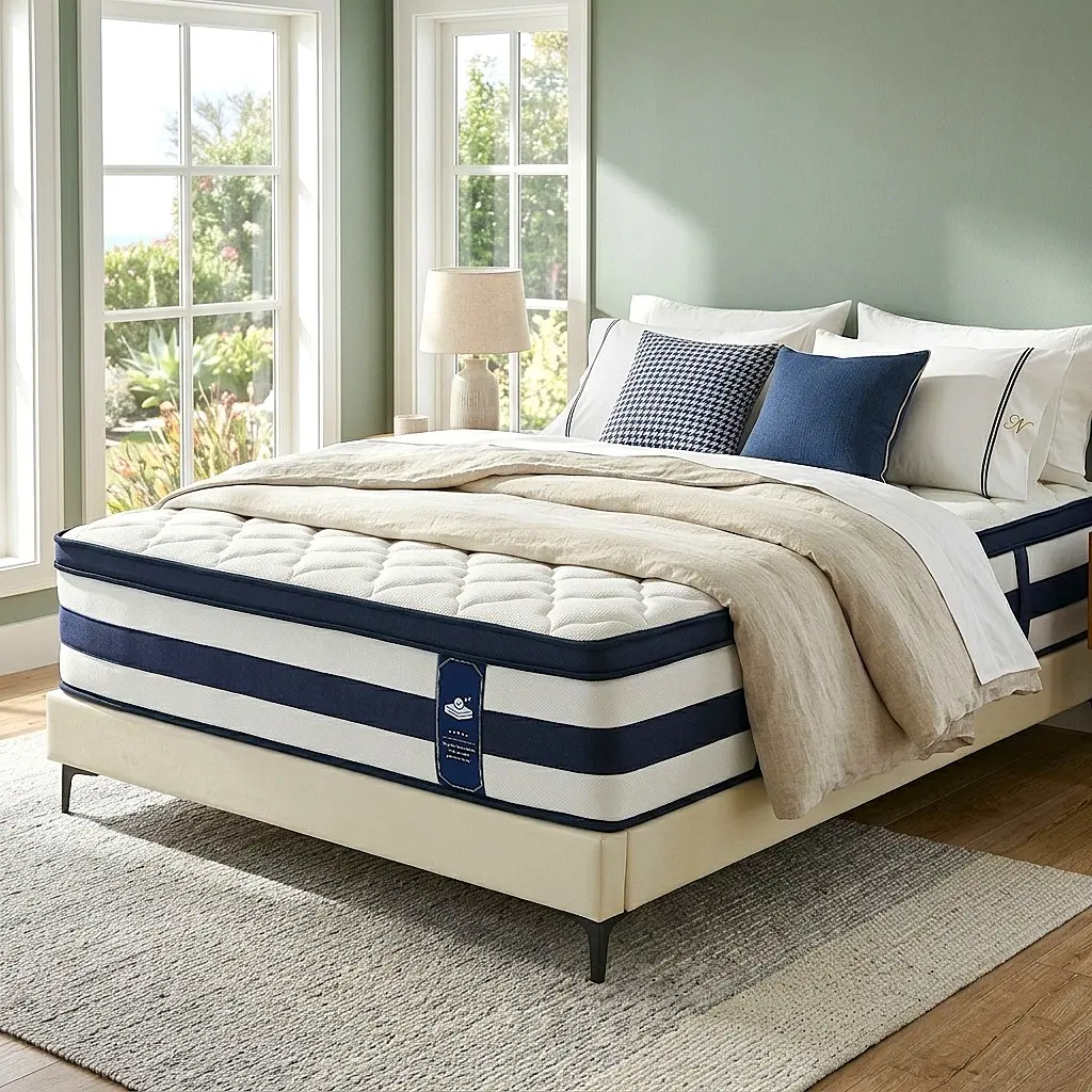 Resspry 12" Gel Memory Foam Hybrid Mattress in a Box | Cooling Motion Isolation Pocket Springs | Apex Collection (Twin/Twin XL/Full/Queen/King)