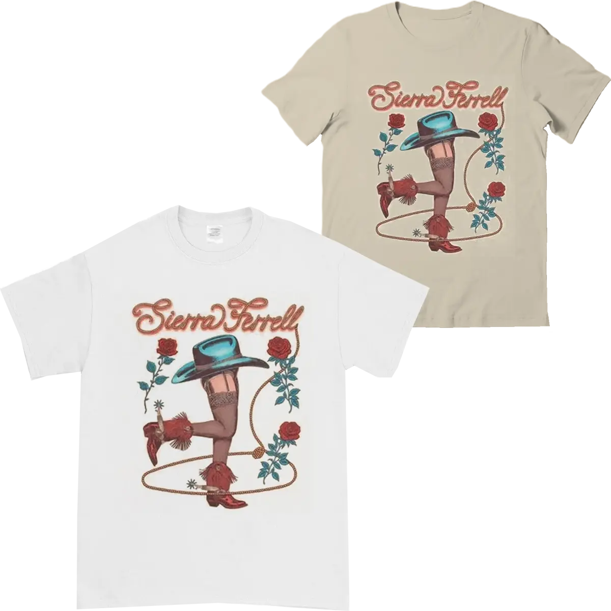 Sierra Ferrell Gift For Fan T-shirt, Unisex Cotton One Side T-Shirt Fabric Menswear