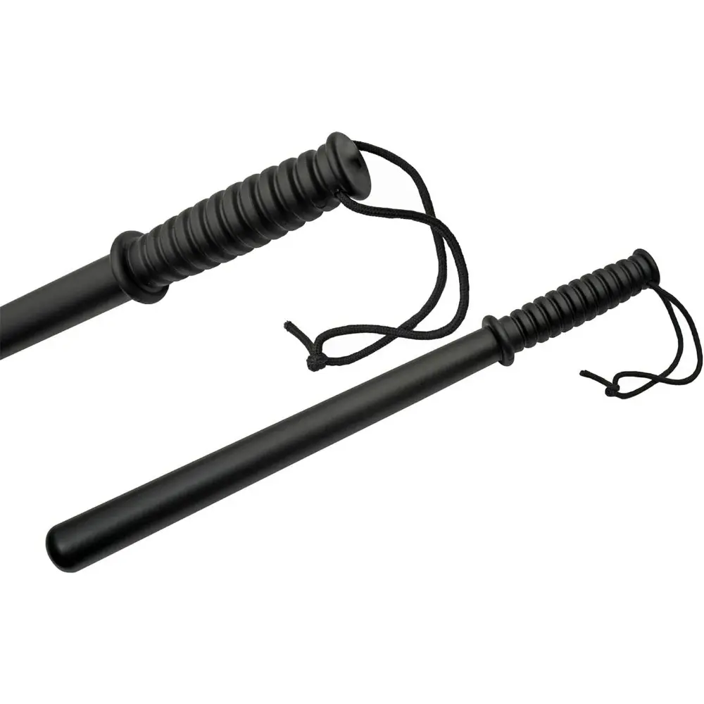 Supplies 21-Inch Heavy-Duty Tire Thumper – Black Polypropylene Tool with Ribbed Handle and Wrist Lanyard – Truck Tire Pressure Checker, Glass Breaker, Utility Tool