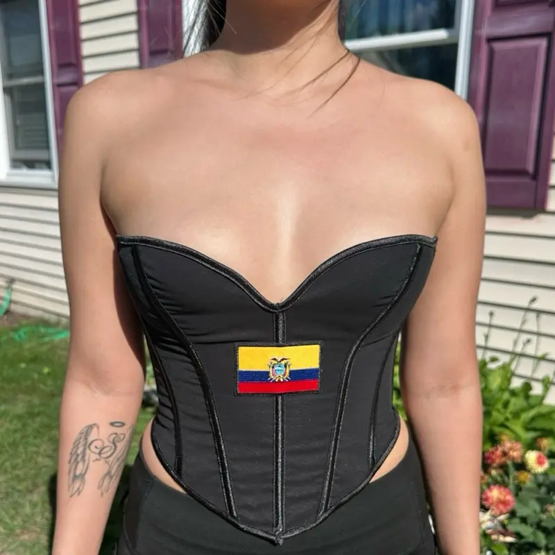 Elvira corset- oscuro, snatch, Ecuador inspired, small waist, women