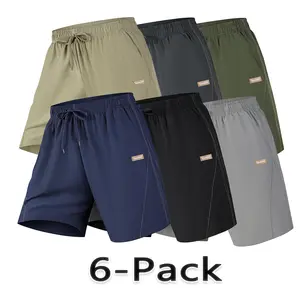 New Men’s Running Shorts – Ice Silk Quick-Dry Athletic Casual Knee-Length Pants for Track Training and Fitness