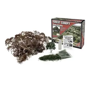 Woodland Scenics F1662 N/HO Forest Canopy Dark Green