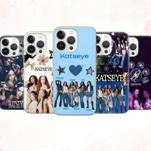 KATSEYE Phone Case, Pop Girl Group Fan Gift Compatible with iPhone 17, 16, 15, 14, 13, 12, 11, X & Galaxy.