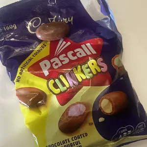 thumbnail image 2 of Cadbury Pascall Chocolate Clinkers Bites - 160g Bag, Viral TikTok Candy 2 of 5