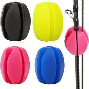 1pcs Silicone Ly Fishing Rod Holder Ball - Enhance Your Fishing Experience! - For Freshwater & Saltwater Fishing - Suitable for All Anglers - Great Gift for Fishing Enthusiasts
